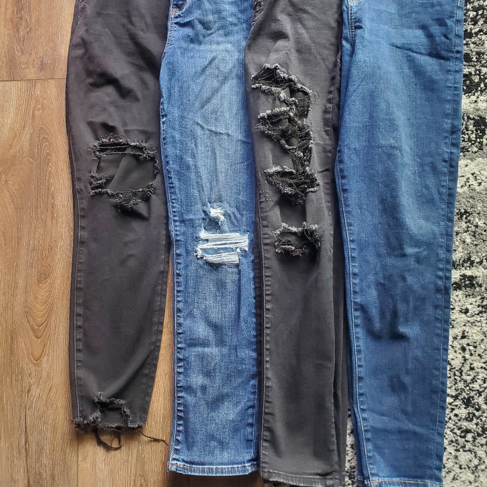 4 PK American Eagle High Rise Jeggings